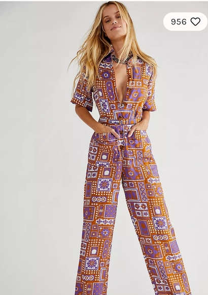 Antik Batik Pants - Antik Batik Honoka Jumpsuit NWT size Large